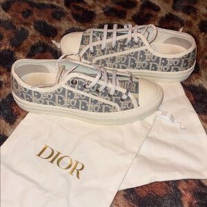 Christian Dior Oblique walk n Dior in denim
